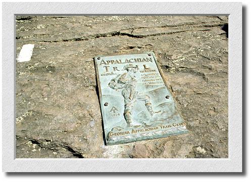 Appalachian Trail Placque