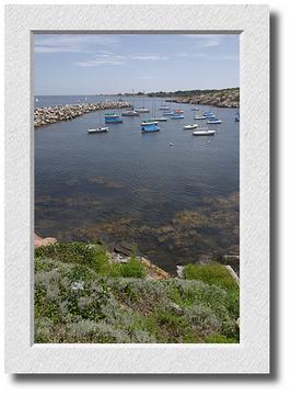 Moored Sailboats, Rockport Harbor