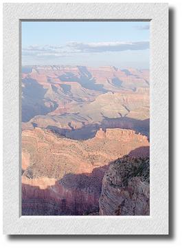 Canyon Sunset, Deepening Shadows