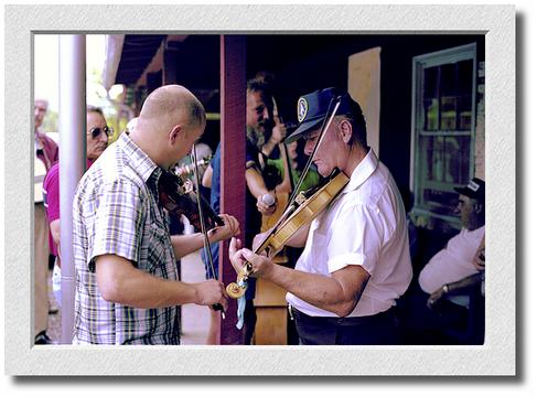 Levi on Fiddle