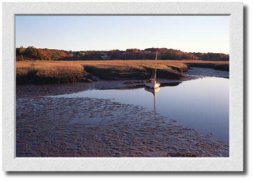 Sailboat at Sunset, Totten Lane